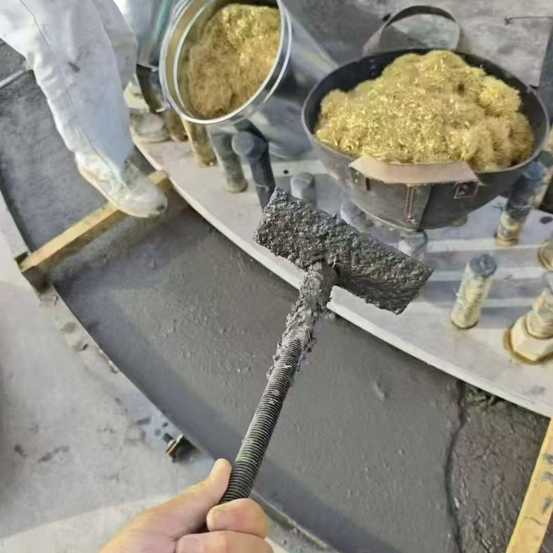 广河C120钢纤维高强无收灌浆料 轧机压缩机汽轮机发电机锻压设备底座灌浆材料